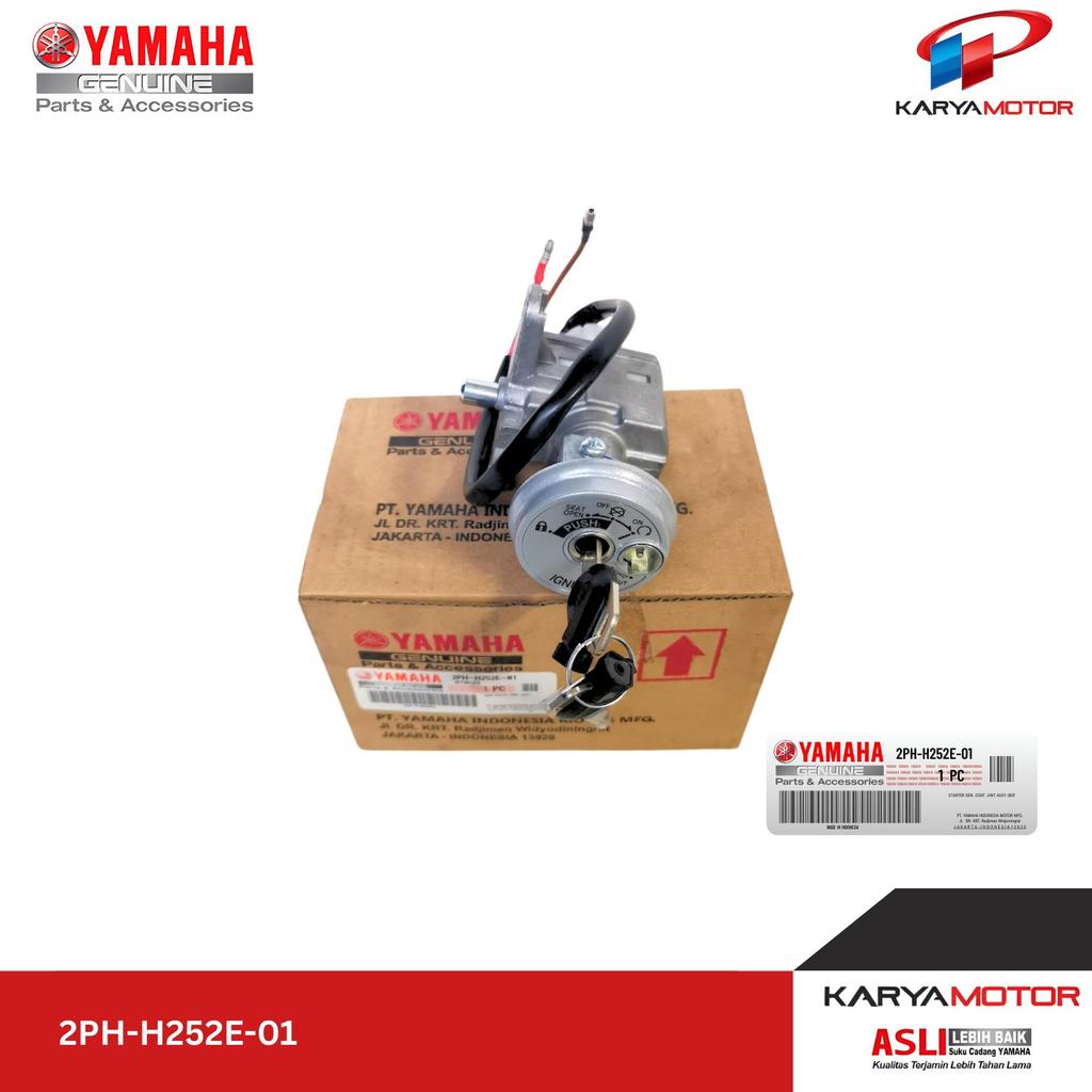 Kunci Kontak Set MAIN SWITCH COMP (2PH1) Yamaha Mio M3 - 2PH-H252E-01 Original YGP