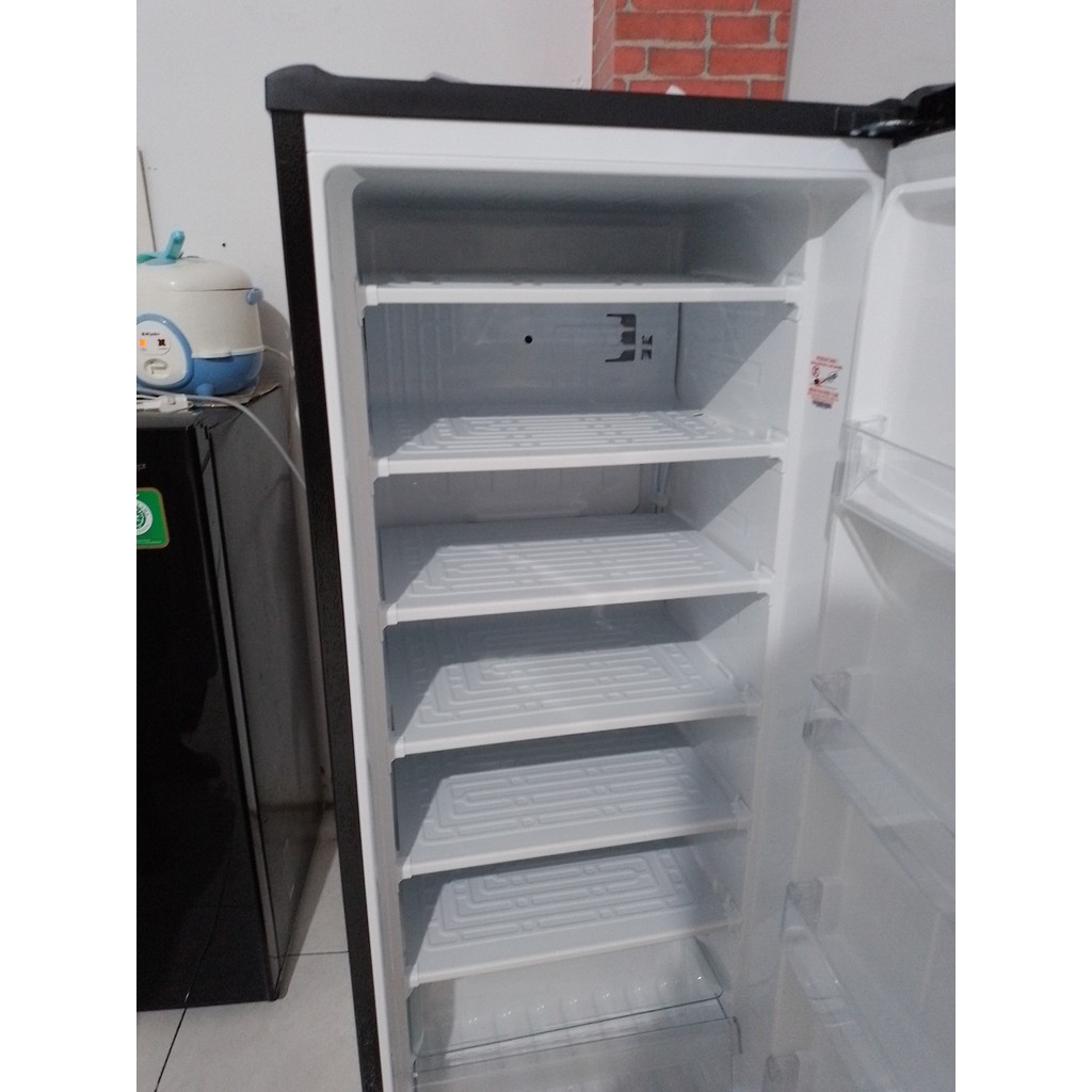171L / 165L Freezer LG 1 Pintu  Bio Shield Bigger Fruits & Veggie Box Tempered Glass Shelves Handle 