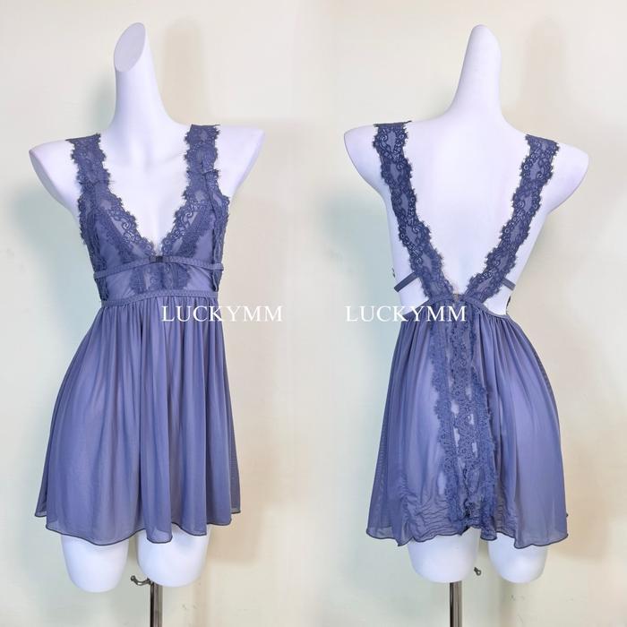 Luckymm Dress Dinas Malam Baju Tidur Wanita 64