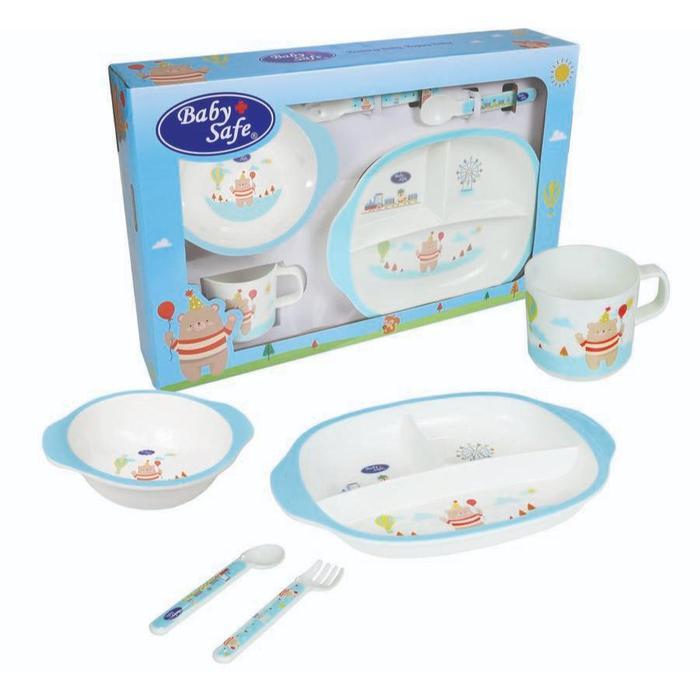 (COD) Baby Safe Tempat Makan Bayi peralatan mpasi