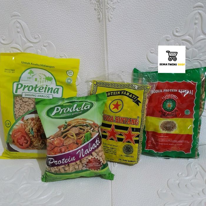 "New" Proteina Nabati 250gr / Prodela Ruhuey Cap tiga Bintang