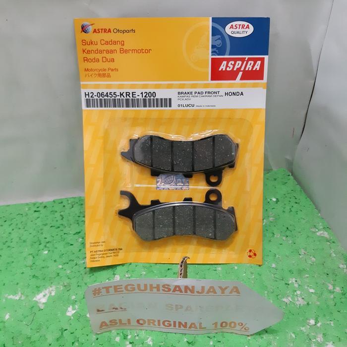 Kampas Rem Cakram / Dispad Depan (Kre) Pcx , Adv Asli Aspira