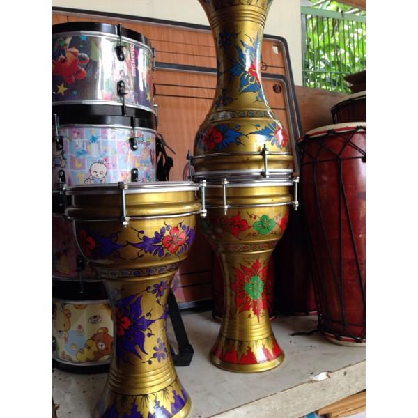 tumbuk pinggang rolling marawis batik 8 inc Kayu