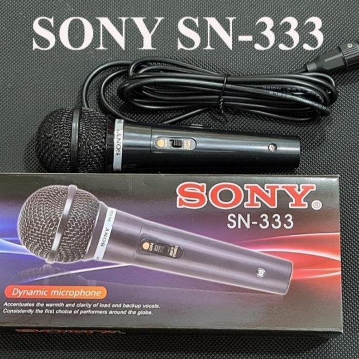 SALE Mic Kabel Sony Es -333 Microphone Kabel Murah TERMURAH