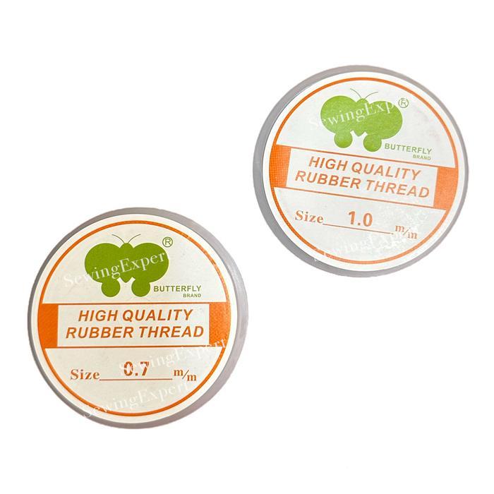 Senar Karet Kenur Elastis Bening Roll / Kenur Karet Gelang Aksesoris / Tali Senar Karet Korea String