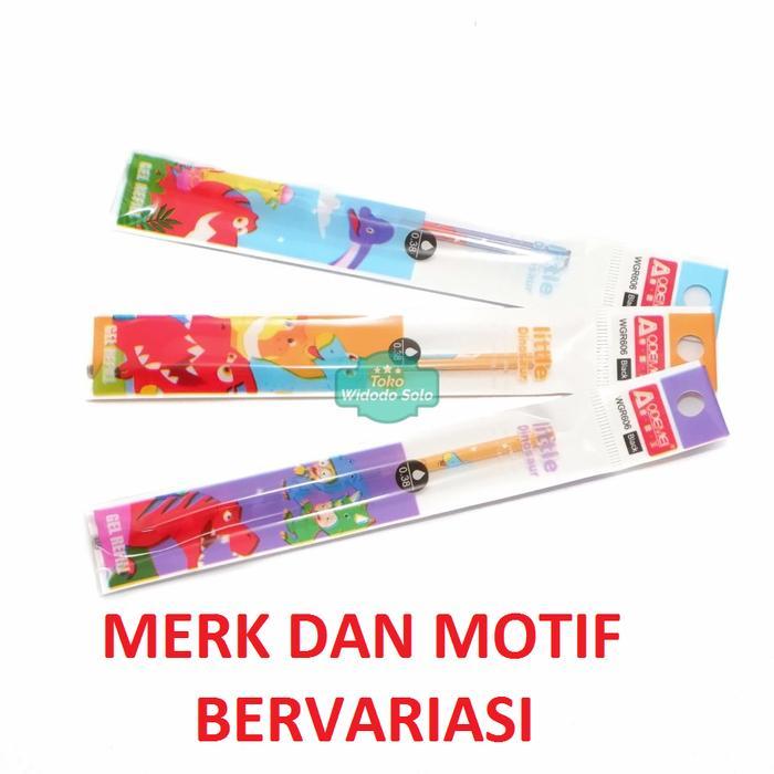 Isi Pulpen Odemei WGR 606 Gel Hitam Bolpoin Ballpoint Gel Ecer