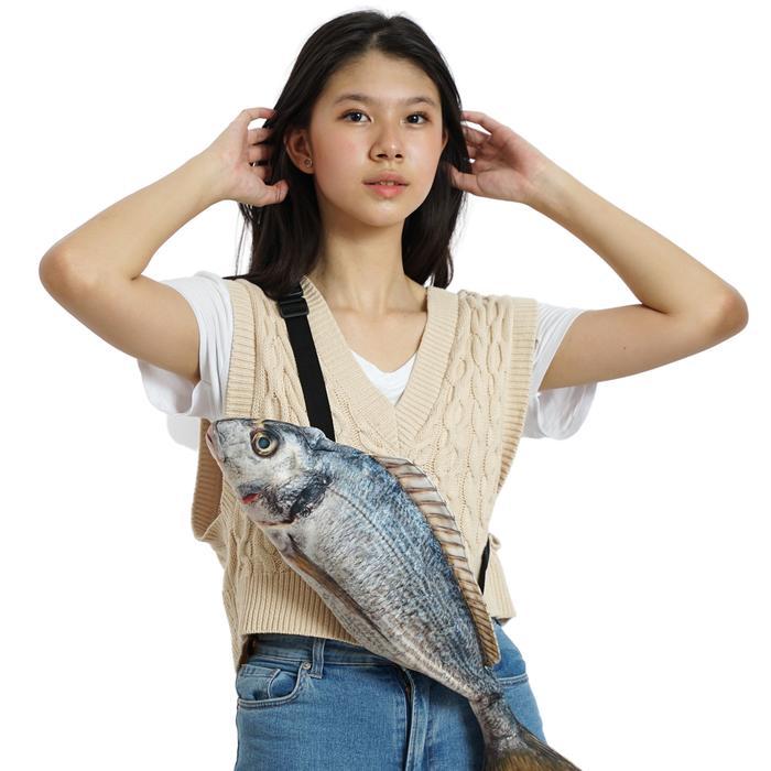 Tas Selempang Travel Punggung Dada Ikan Dorado untuk Hobby Mancing