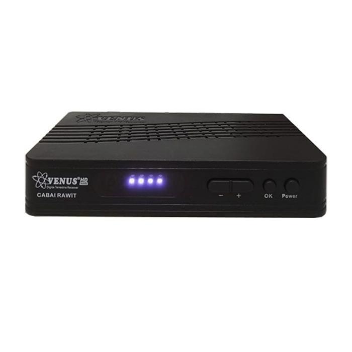 Set Top Box Stb Venus Cabe Rawit Dvb-T2 Uhf Tv Digital Hd Ews Terlaris