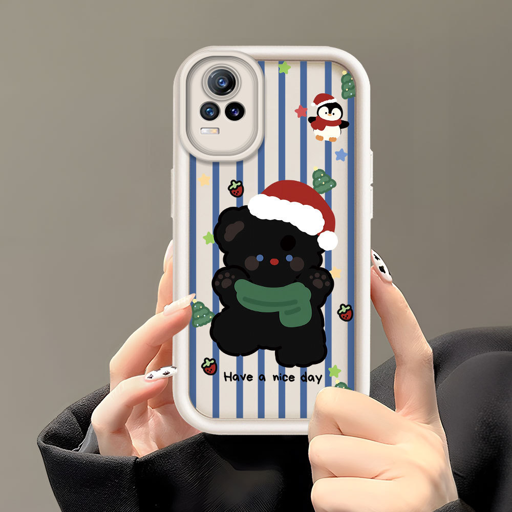 Casing Hp Untuk VIVO V21E V21 Y73 2021 4G Phone Case Softcase Soft Imut Kesing Kartun Cassing DXH30 