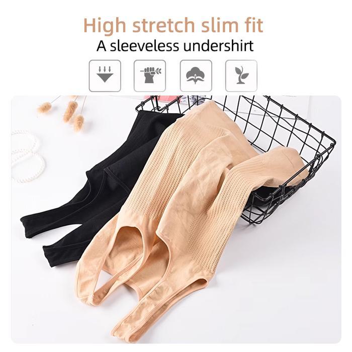 Korset Wanita Seamless Tanktop Bra Panjang Korset Pengecil Mengencangkan Perut 813 Waist Korset