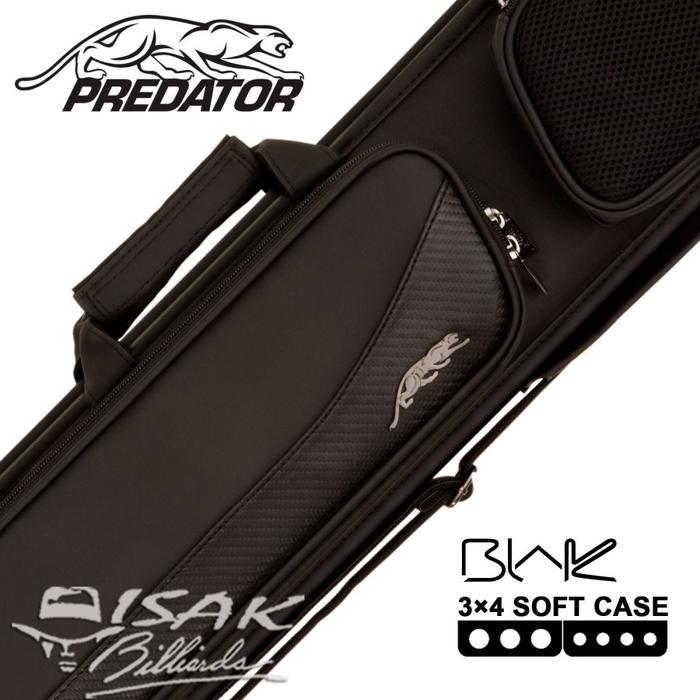ASLI Predator Blak 3x4 Soft Cue Case - Tas Stick Billiard Biliar 3B4S Stik READY STOCK