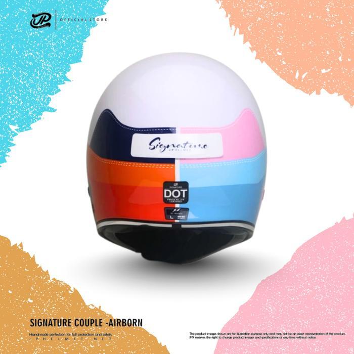 JP Signature Helm Classic - Airborn - Helm Full Face Klasik