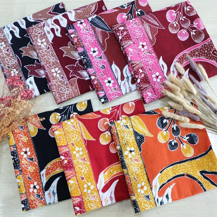 kain batik tulis cirebon trusmi batik fariza sarung katun wanita cerah