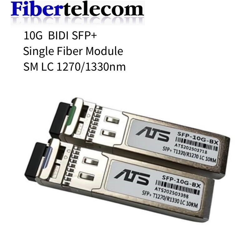 10G SFP module BIDI 10GBASE Fiber Optic SFP Transceiver Module SM LC Optic module Compatible with