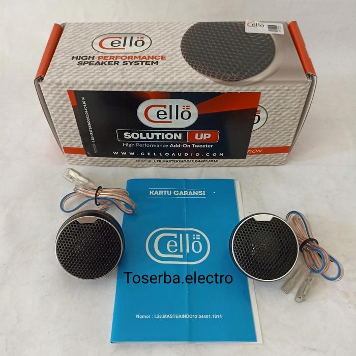 Tweeter Solution Up Cello Audio Mobil Terlaris