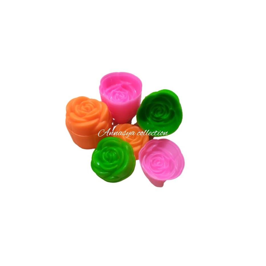 Cetakan kue / puding mawar besar