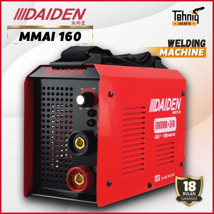 Daiden MMAI 160 Mesin Las Listrik / Daiden Travo Las Listrik Inverter Welding MMAI 160A