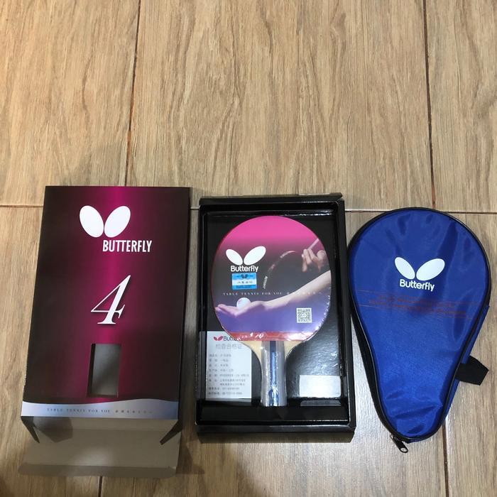 Bet Pingpong Bat Tenis Meja Bat Pingpong Butterfly TBC 402 ORIGINAL