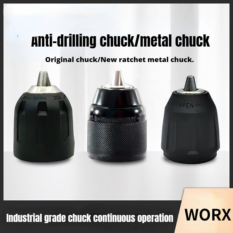 Worx Original Chuck WU130/131X Original Electric Drill Chuck Lithium Electric Drill Chuck Ratchet Ch