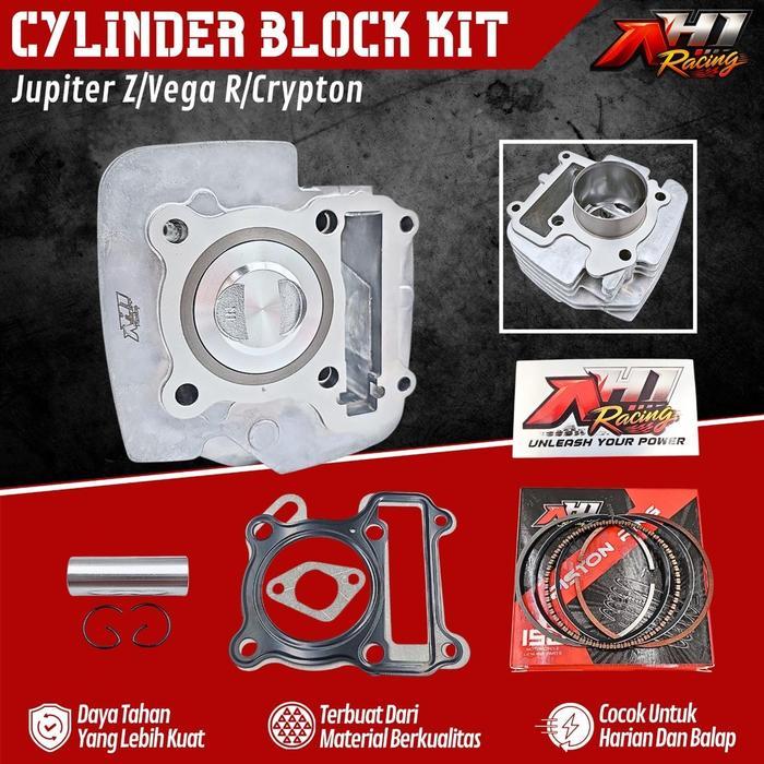 Block Blok Seher Bore Up AH1 Vega R New Jupiter Z Old Burhan Bore Up 55 58.5 Mm AH1 Racing Casting