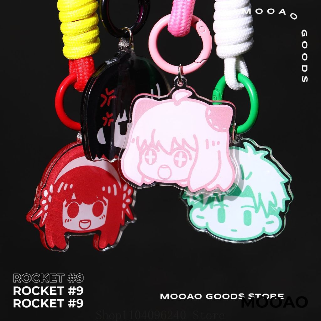 Anya Forger Loid Forger Twilight Yor Forger Yuri Briar Anime Cosplay Acrylic Schoolbag Key Chain