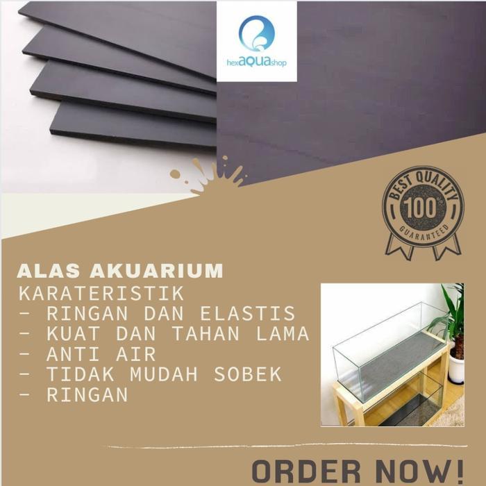 alas akuarium Busa ati 30x40 cm - alas akuarium - tatakan aquarium - garden mat