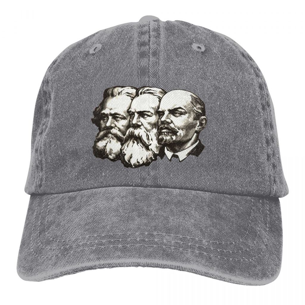 Marx Engels Lenin Baseball Cap Men Hats Women Visor Protection Snapback Ussr Union Of Soviet
