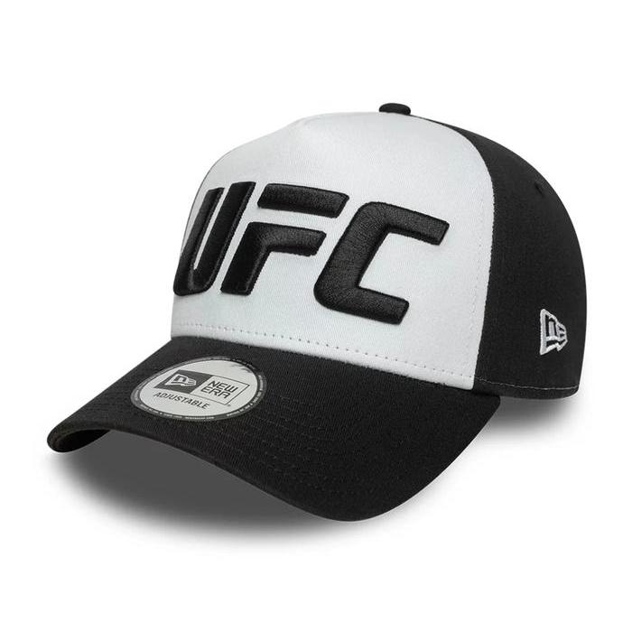 Ready Topi New Era 9Forty UFC Ultimate Fighting Core Black/White Adjustable Cap 100% Original