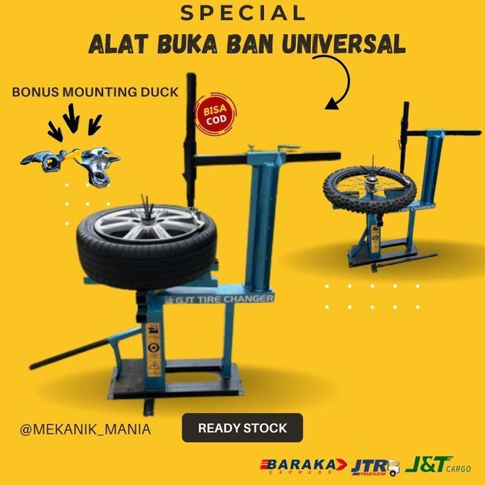 tyre changer / alat buka ban motor mobil manual