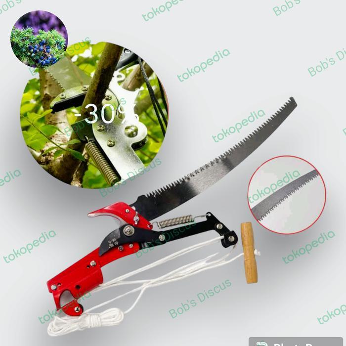 {Promo} Gergaji Gunting Dahan Tarik Pisau Pemotong Ranting Dahan Pohon Sk5