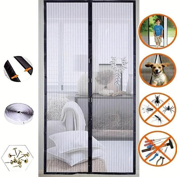 Alliance Tirai Pintu Kamar Tirai Magnet Anti Nyamuk Kawat Nyamuk Tirai Magnet