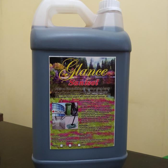 LISOL/SANISOL 5 LITER PEMBUNUH KUMAN PEMBERSIH LANTAI PEMBERSIH KAMAR MANDI PEMBERSIH RUMAH SAKIT