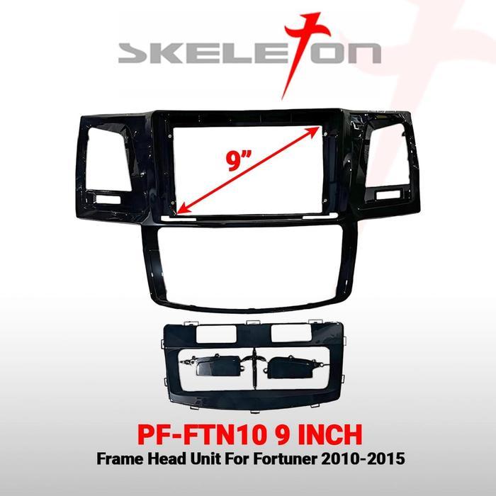Frame Head Unit 9 Inch Mobil Fortuner 2010 Frame Android Skeleton