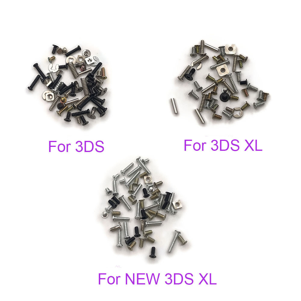 For 3Ds Full Set Screw Sets Replacement For Nintendo 3Ds/3Ds Xl/New 3Ds Xl Ll Screws