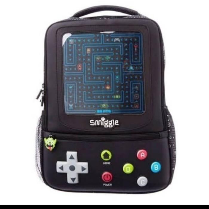 [HP99] Game Black Backpack/Tas Ransel Anak SD Cowok/Kado/Tas sekolah
