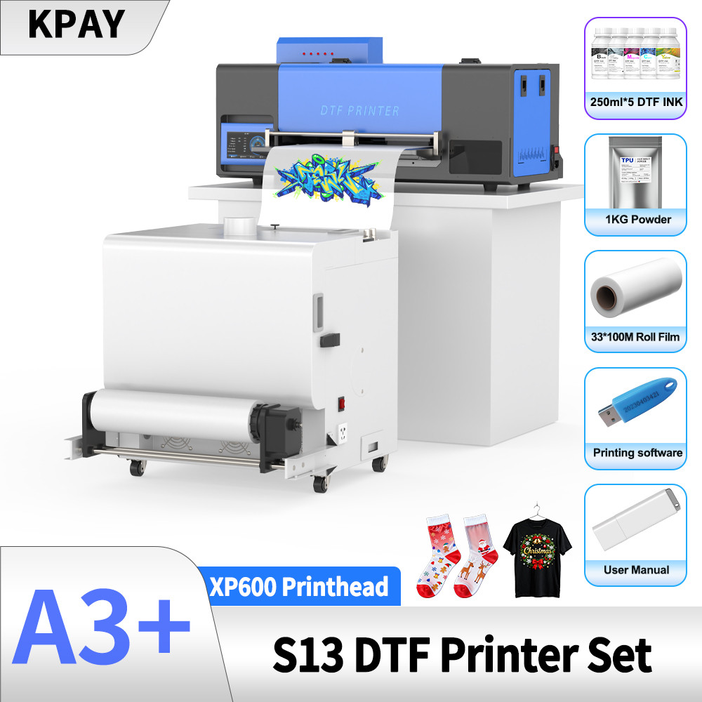 A3 Xp600 Dtf Printer Impresora For Xp600 Dtf With Oven Printing Machine Directly To T-Shirt Printer
