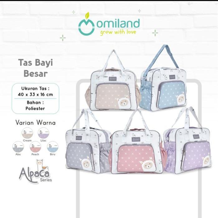 Tas Bayi Besar Omiland Ob27204 Alpaca Series Tas Baby