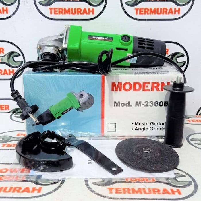Mesin Gerinda Modern M-2360B Angle Grinder M2360B Gurinda M 2360B