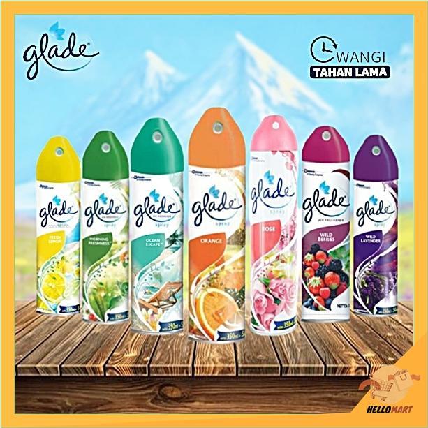 ORIGINAL Glade Air Freshener Spray Aerosol 350 ml & 250ml /HELLOMARTID
