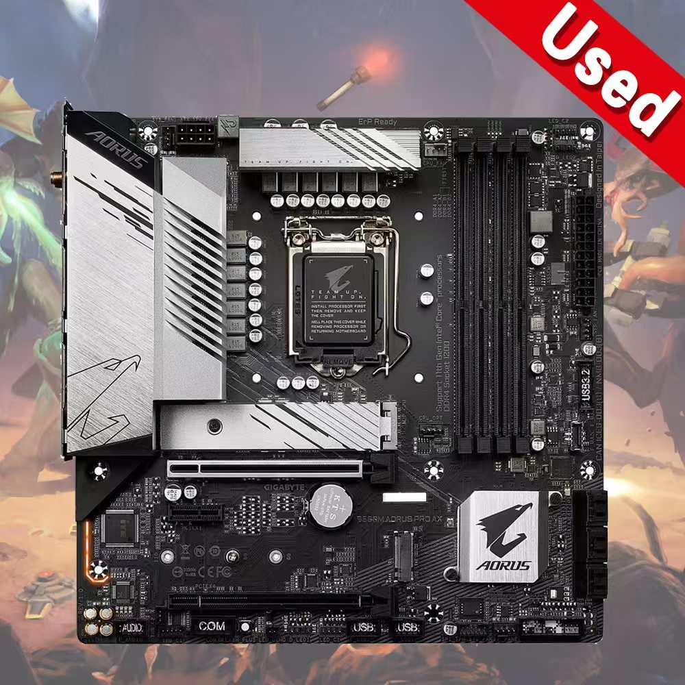 Gigabyte B560M AORUS PRO AX Motherboard LGA1200 Micro ATX DDR4