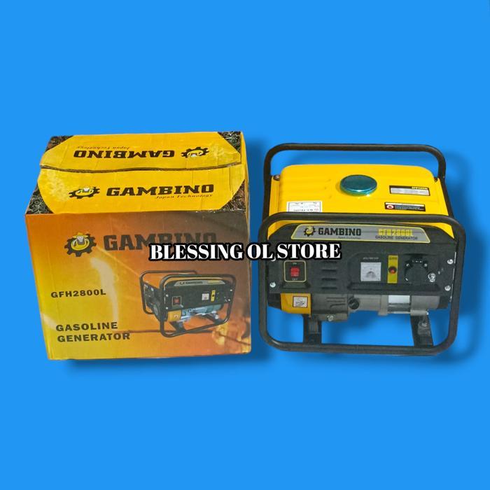Genset Generator Bensin 4 Tak 900 Watt / Genset Gambino GFH-2800L