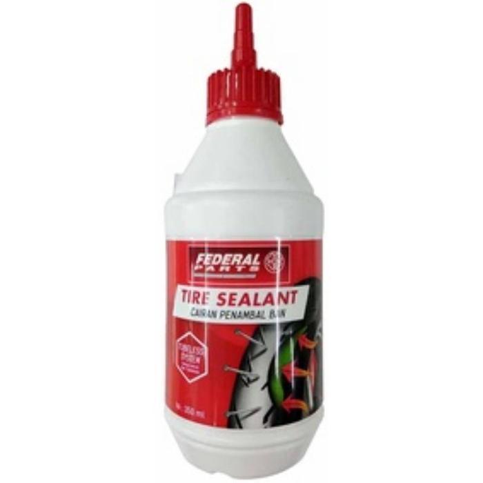 Cairan Tubles Cairan penambal ban merk federal 350Ml anti bocor motor bebek , matic & sport