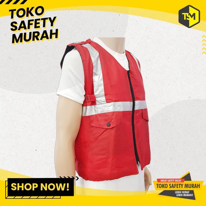 Rompi Safety Busa Proyek Rompi Pekerja Lapangan Safety Vest Imj Terlaris