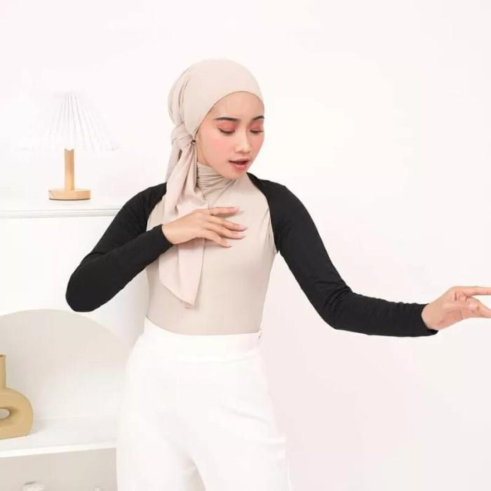 Balero Wanita Manset Tangan Wanita Hijab Manset Sambung Lengan Panjang Spandex Bahan Lembut Terjamin
