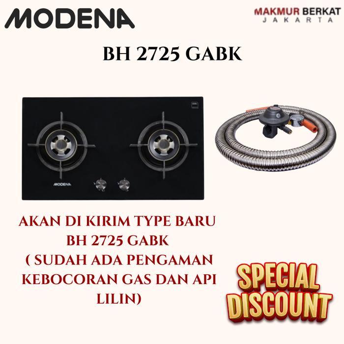 Kompor Gas Tanam Modena BH 0725 / BH0725 - KOMPOR+SELANG