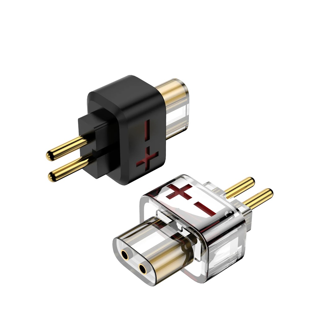 2pcs HIFI QDC Female 0.78 2 Pin Male Earphone Adapter to Earsets for SHUOER