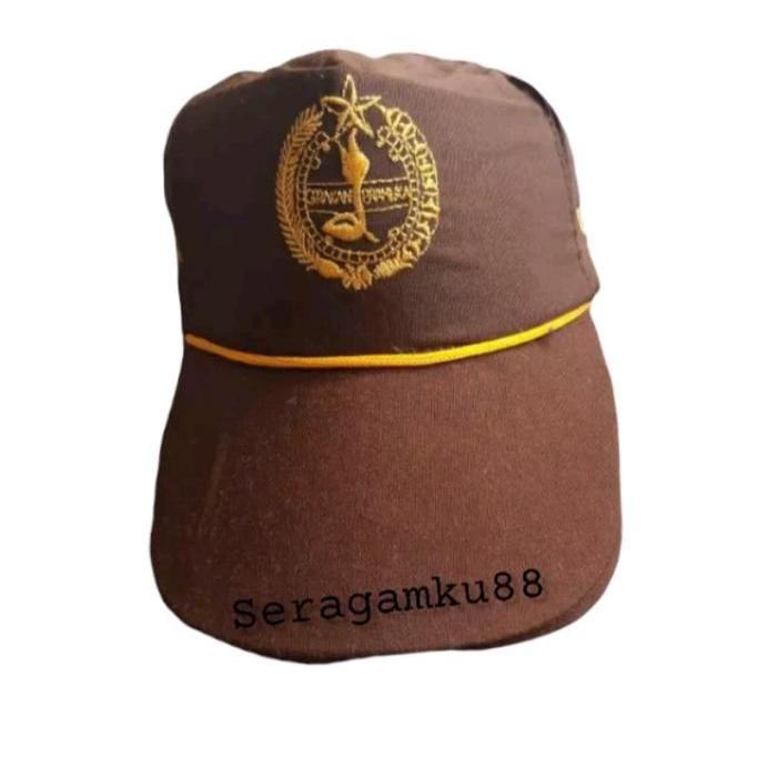 Topi Gerakan Pramuka Bordir SD SMP SMA - Model Terbaru