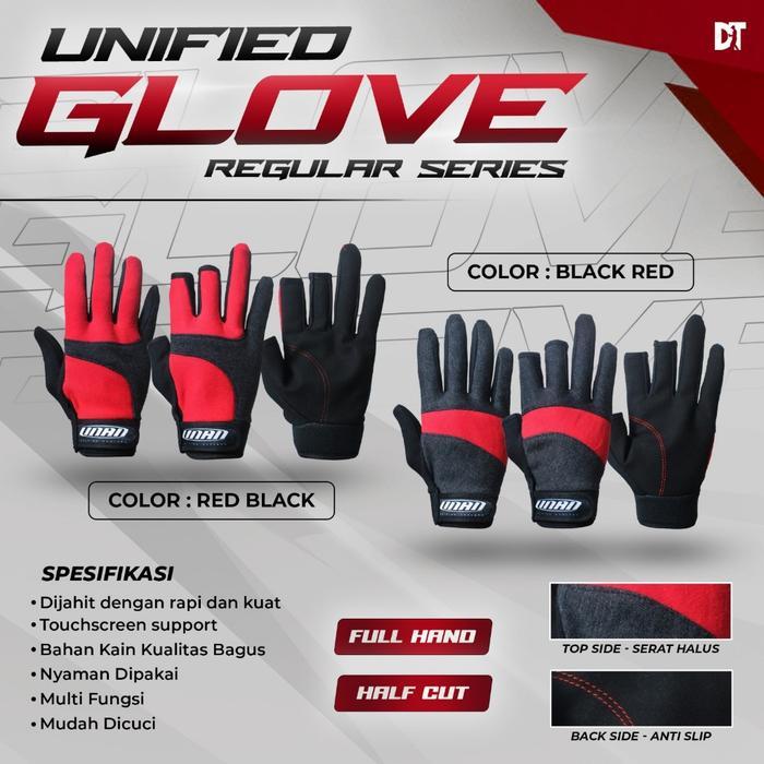 UNAN Angler Glove Sarung Tangan Mancing Jigging Popping Multi Purpose