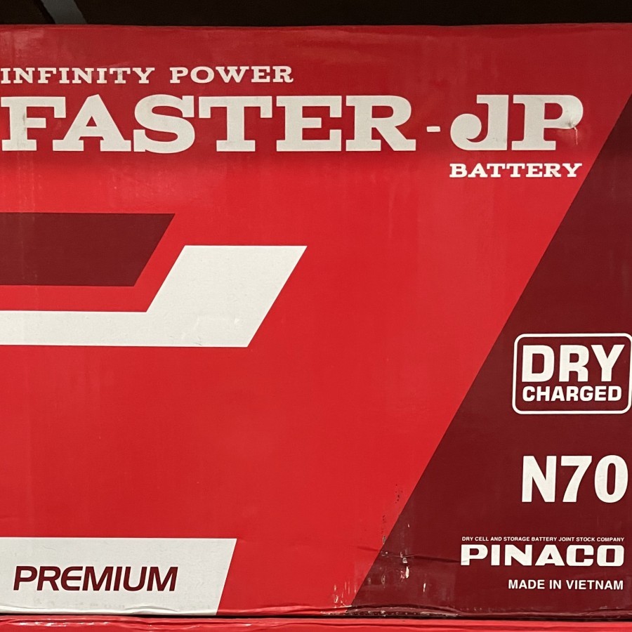 Aki Premium Faster N70 | Aki Basah Untuk L-200, L-300, dan Excavator