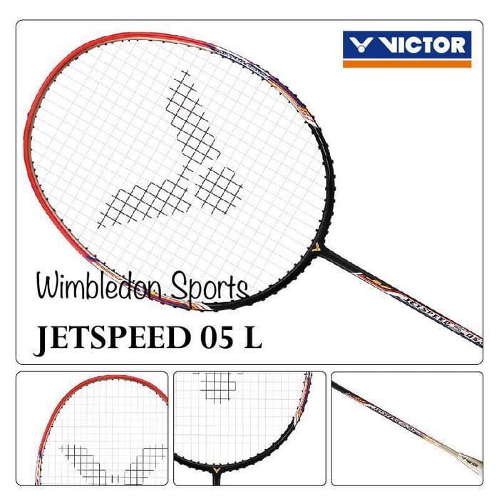 NEW Raket Victor Jetspeed S 05 Light / Raket Badminton Victor JS 05L